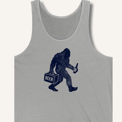 Sasquatch Beer Lover T-Shirt Tank - Sip & Shirt