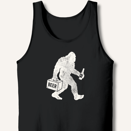Sasquatch Beer Lover T-Shirt Tank - Sip & Shirt
