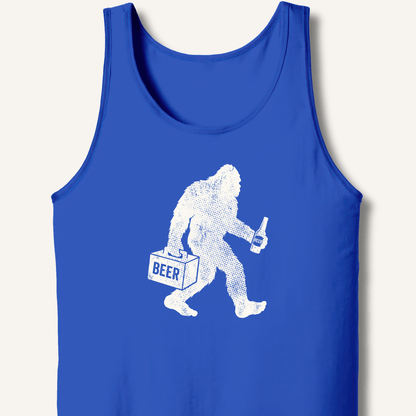 Sasquatch Beer Lover T-Shirt Tank - Sip & Shirt