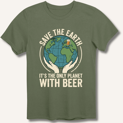 Save The Earth T-Shirt - Sip & Shirt