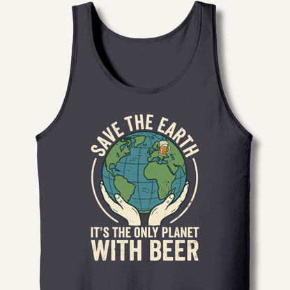 Save The Earth Tank - Sip & Shirt