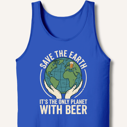 Save The Earth Tank - Sip & Shirt