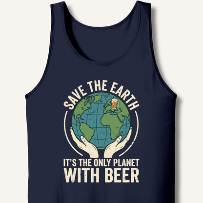 Save The Earth Tank - Sip & Shirt