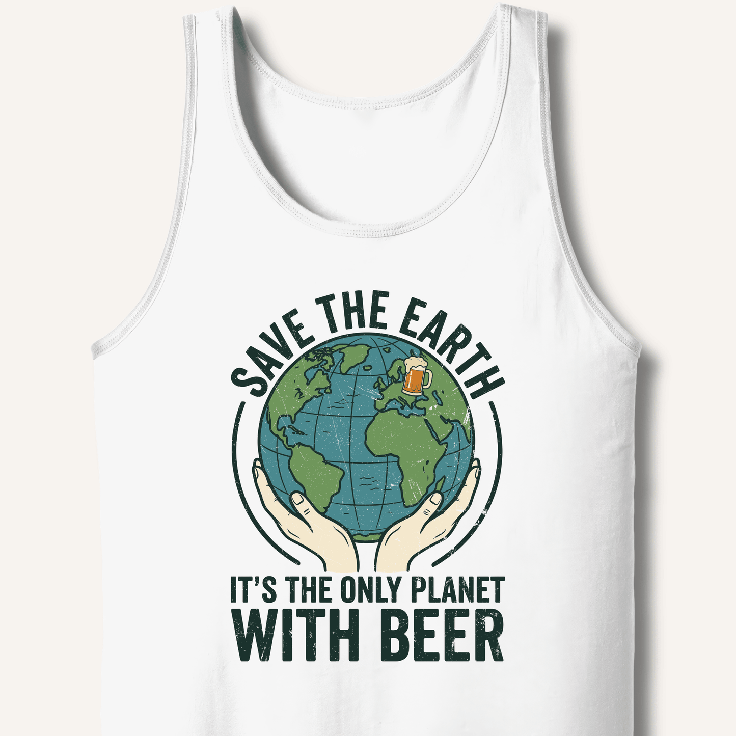 Save The Earth Tank - Sip & Shirt