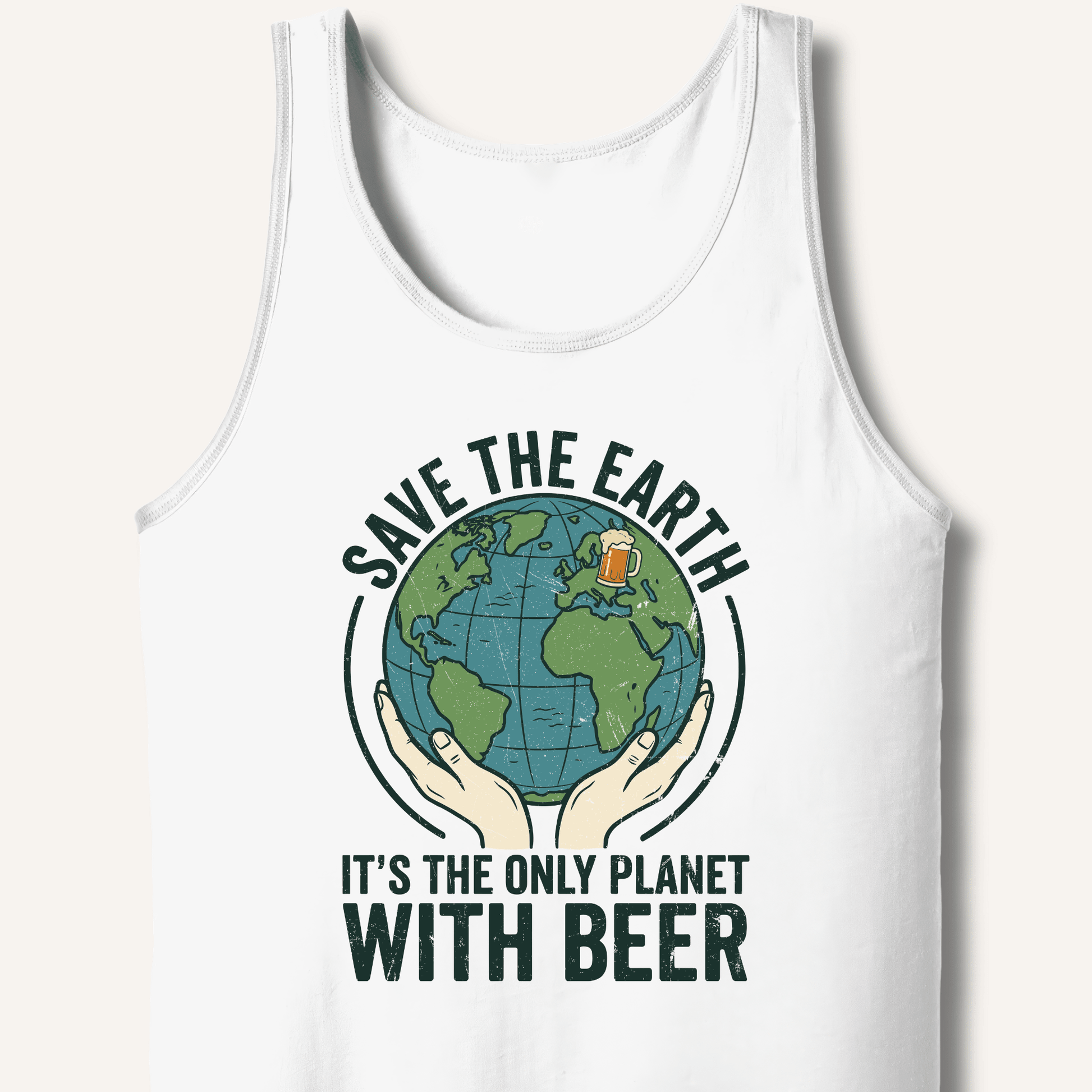 Save The Earth Tank - Sip & Shirt