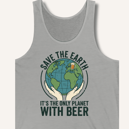 Save The Earth Tank - Sip & Shirt