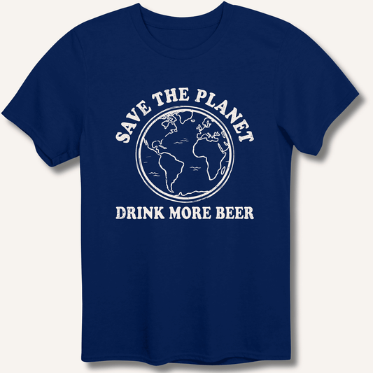 Save The Planet T-Shirt - Sip & Shirt