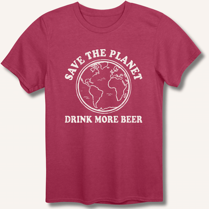Save The Planet T-Shirt - Sip & Shirt