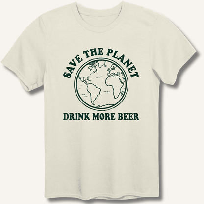 Save The Planet T-Shirt - Sip & Shirt