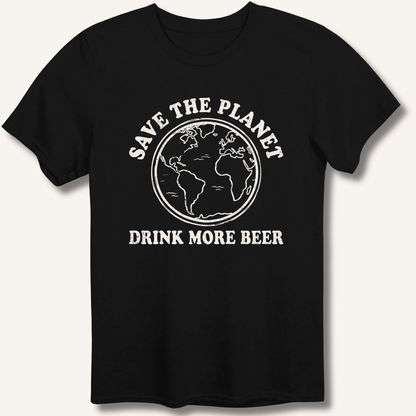 Save The Planet T-Shirt - Sip & Shirt