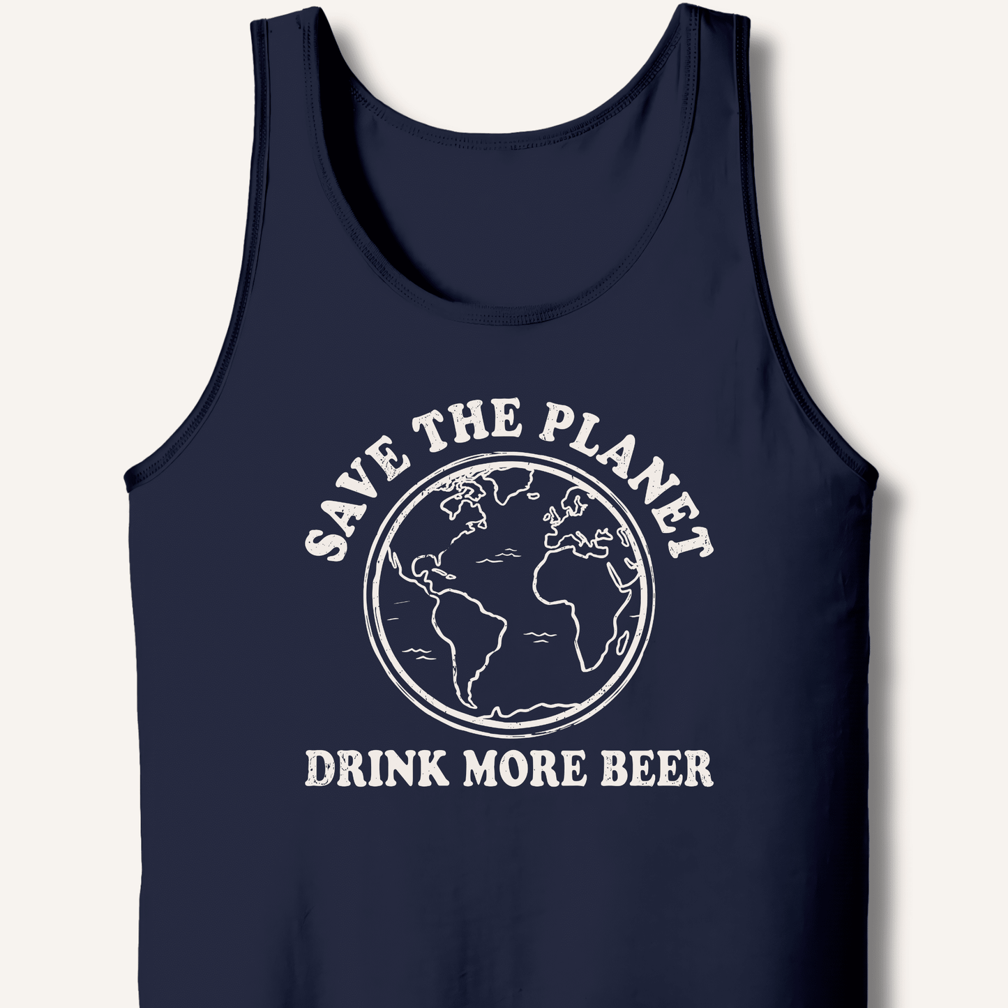 Save The Planet Tank - Sip & Shirt