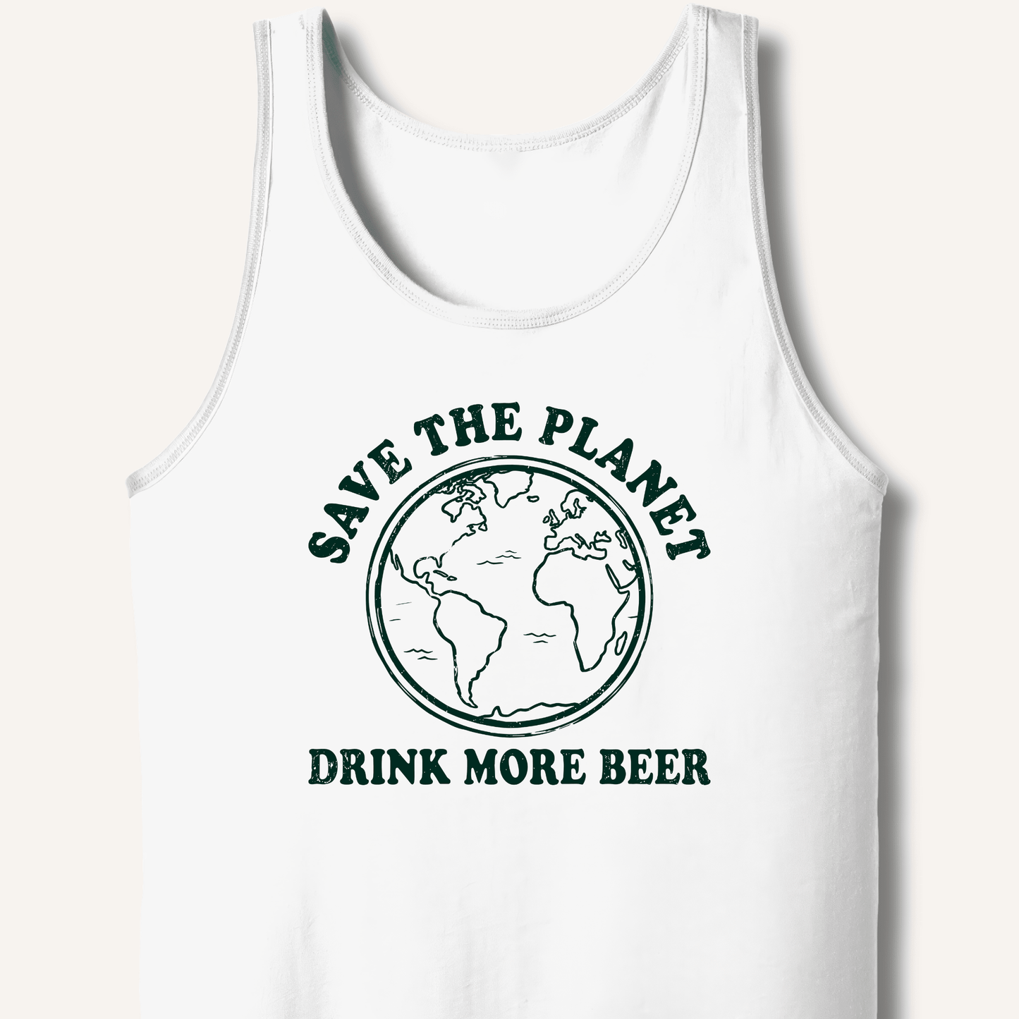 Save The Planet Tank - Sip & Shirt