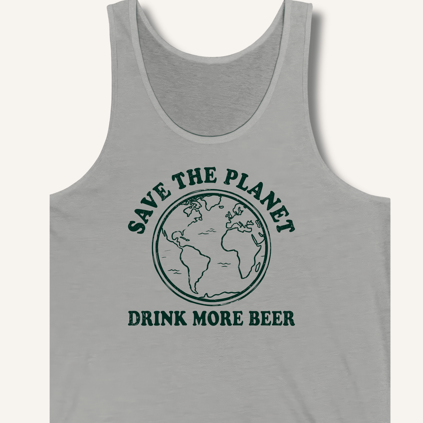 Save The Planet Tank - Sip & Shirt