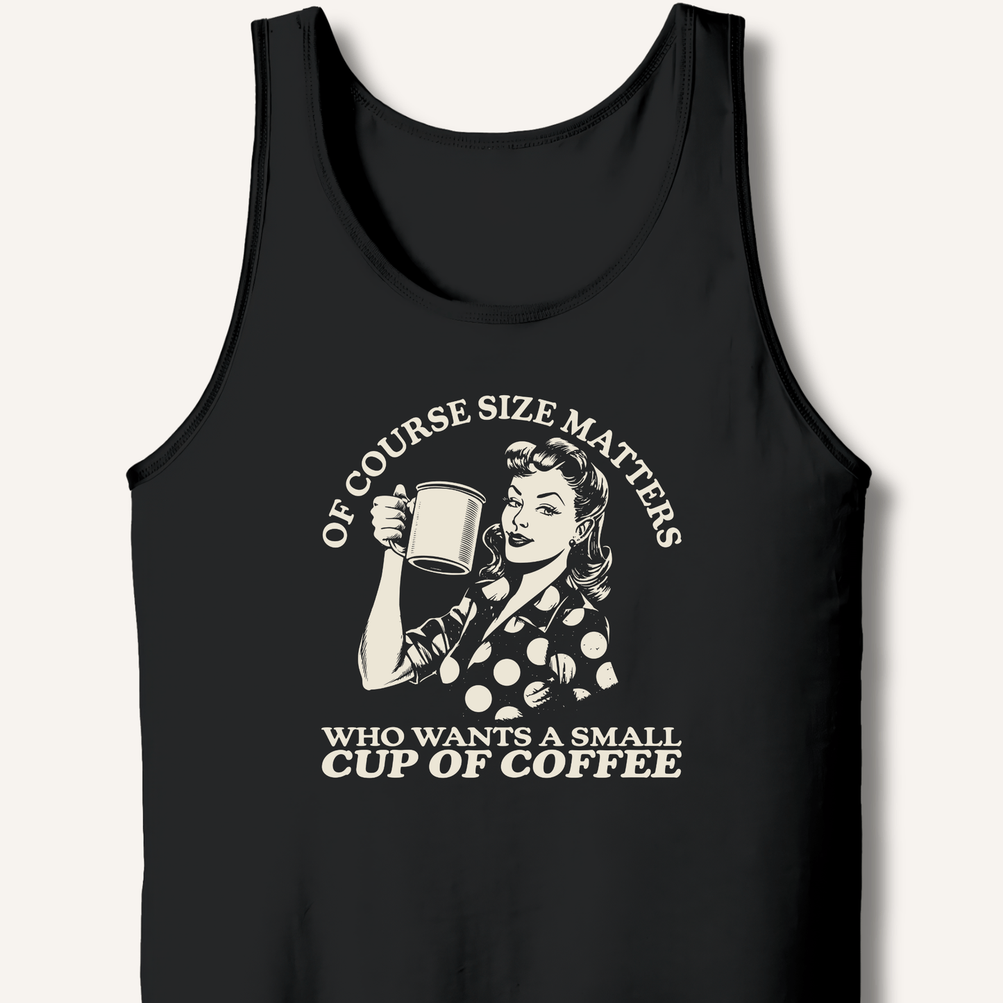 Size Matters Tank - Sip & Shirt