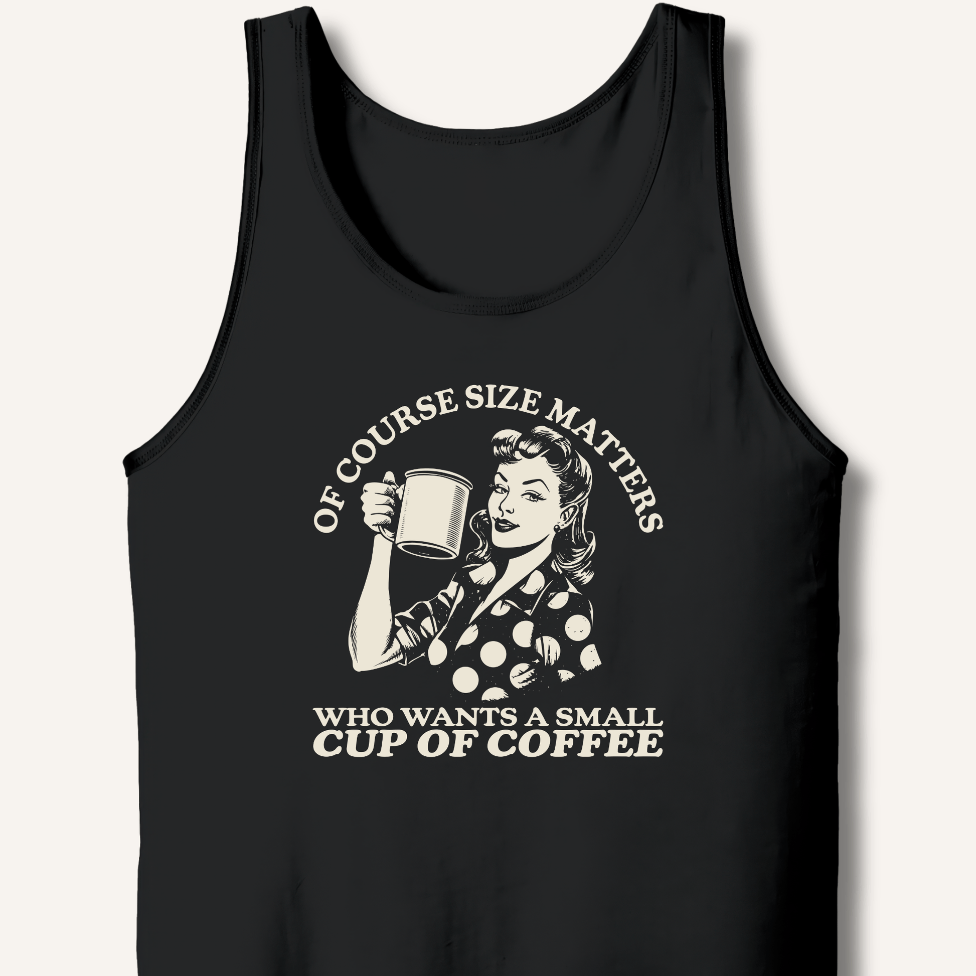 Size Matters Tank - Sip & Shirt
