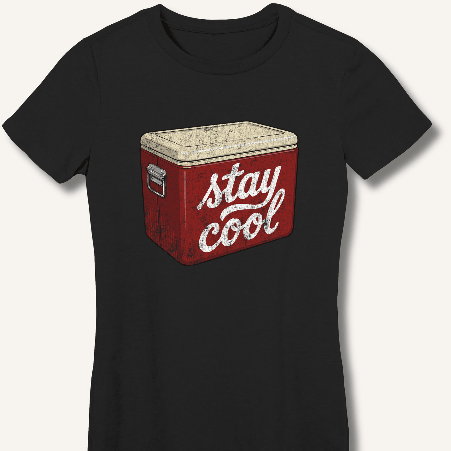 Stay Cool Fitted T-Shirt - Sip & Shirt