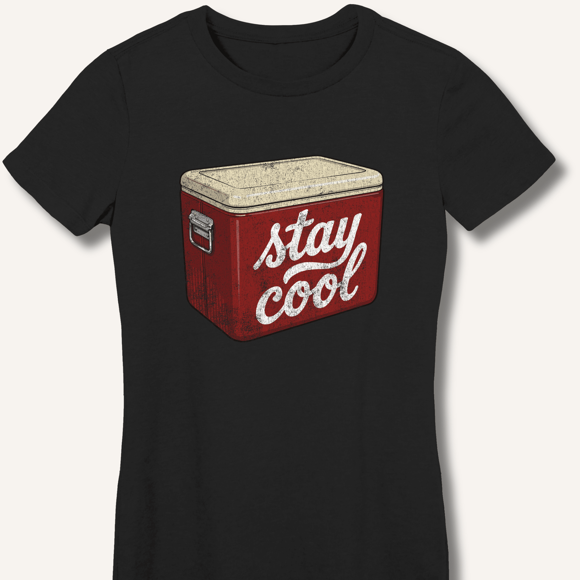 Stay Cool Fitted T-Shirt - Sip & Shirt