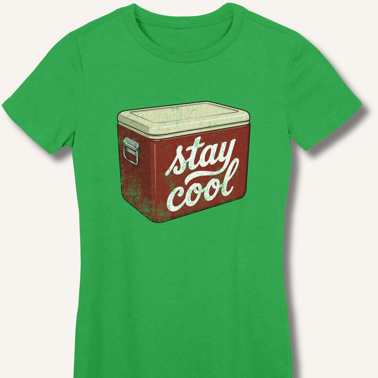 Stay Cool Fitted T-Shirt - Sip & Shirt
