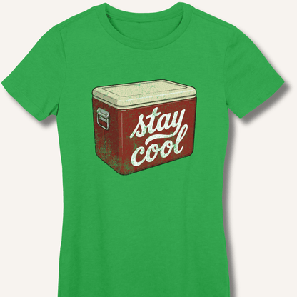 Stay Cool Fitted T-Shirt - Sip & Shirt