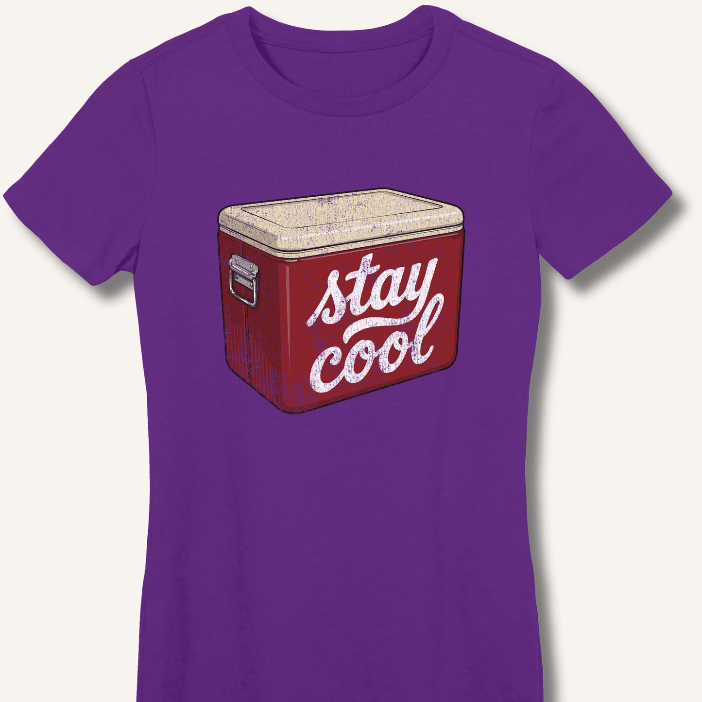 Stay Cool Fitted T-Shirt - Sip & Shirt