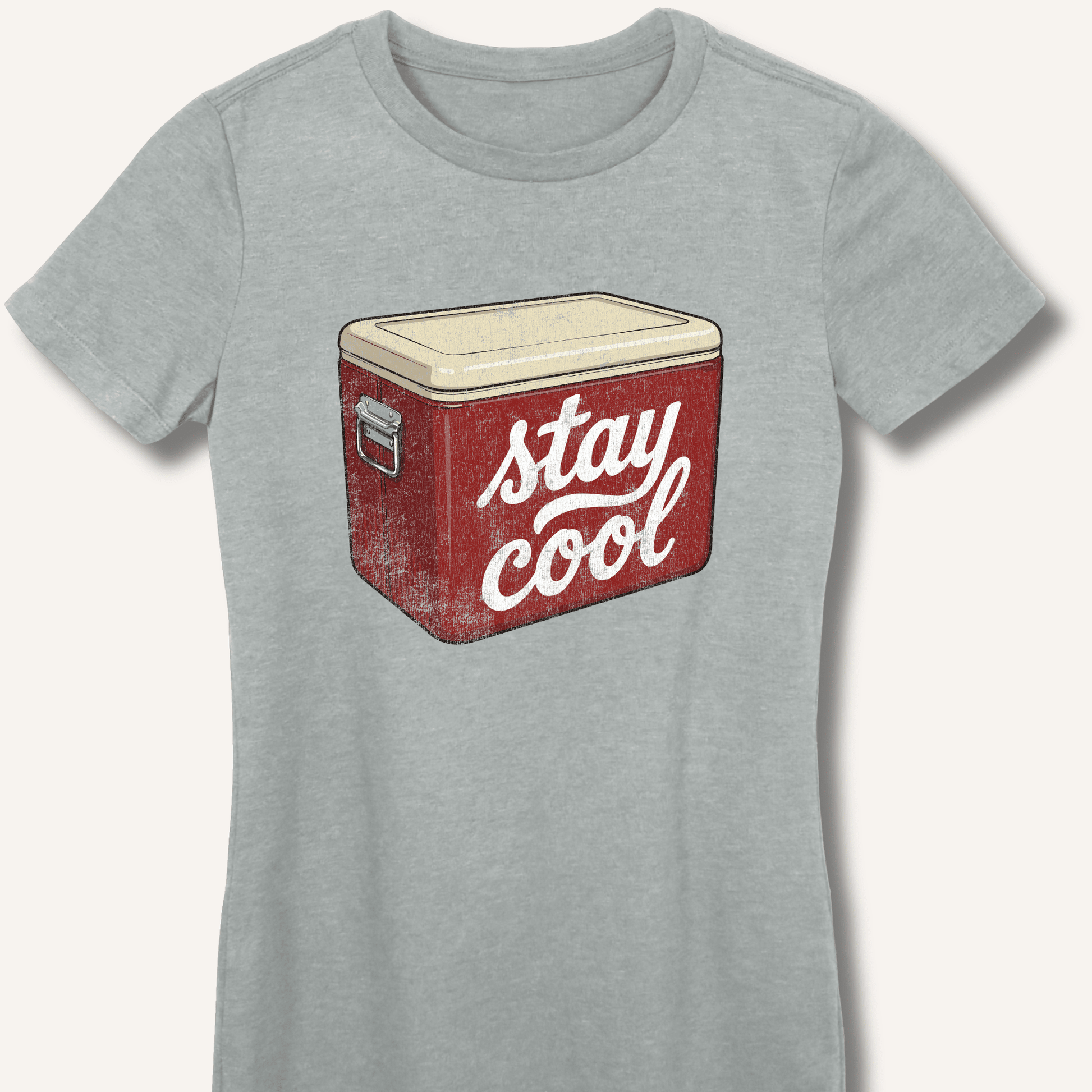 Stay Cool Fitted T-Shirt - Sip & Shirt