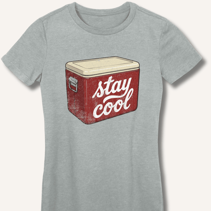 Stay Cool Fitted T-Shirt - Sip & Shirt