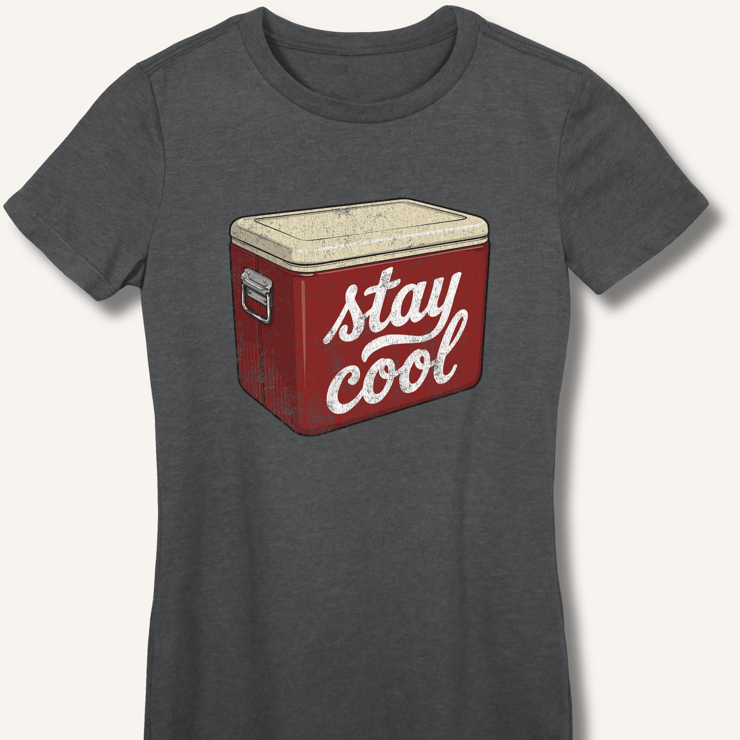 Stay Cool Fitted T-Shirt - Sip & Shirt