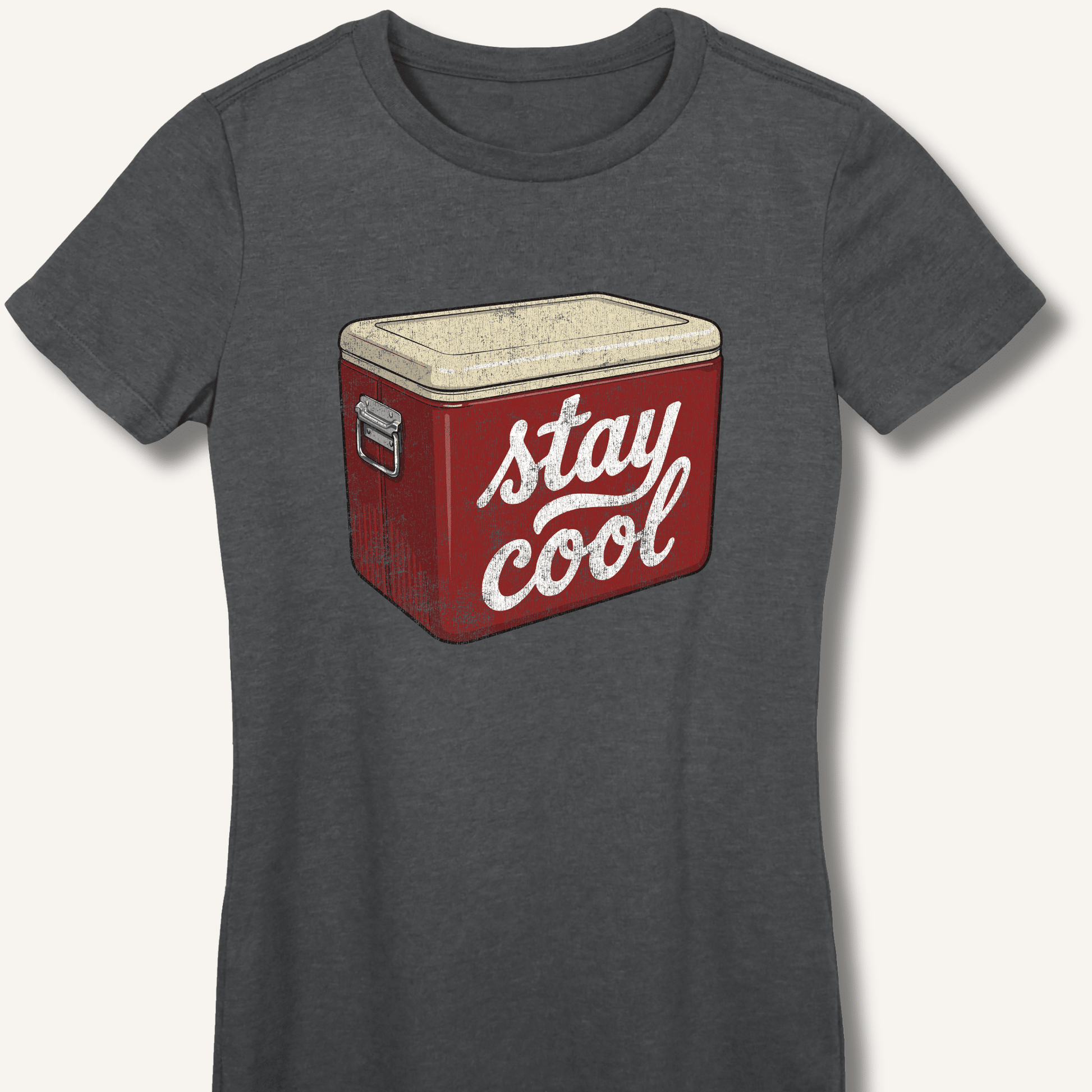 Stay Cool Fitted T-Shirt - Sip & Shirt