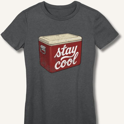 Stay Cool Fitted T-Shirt - Sip & Shirt