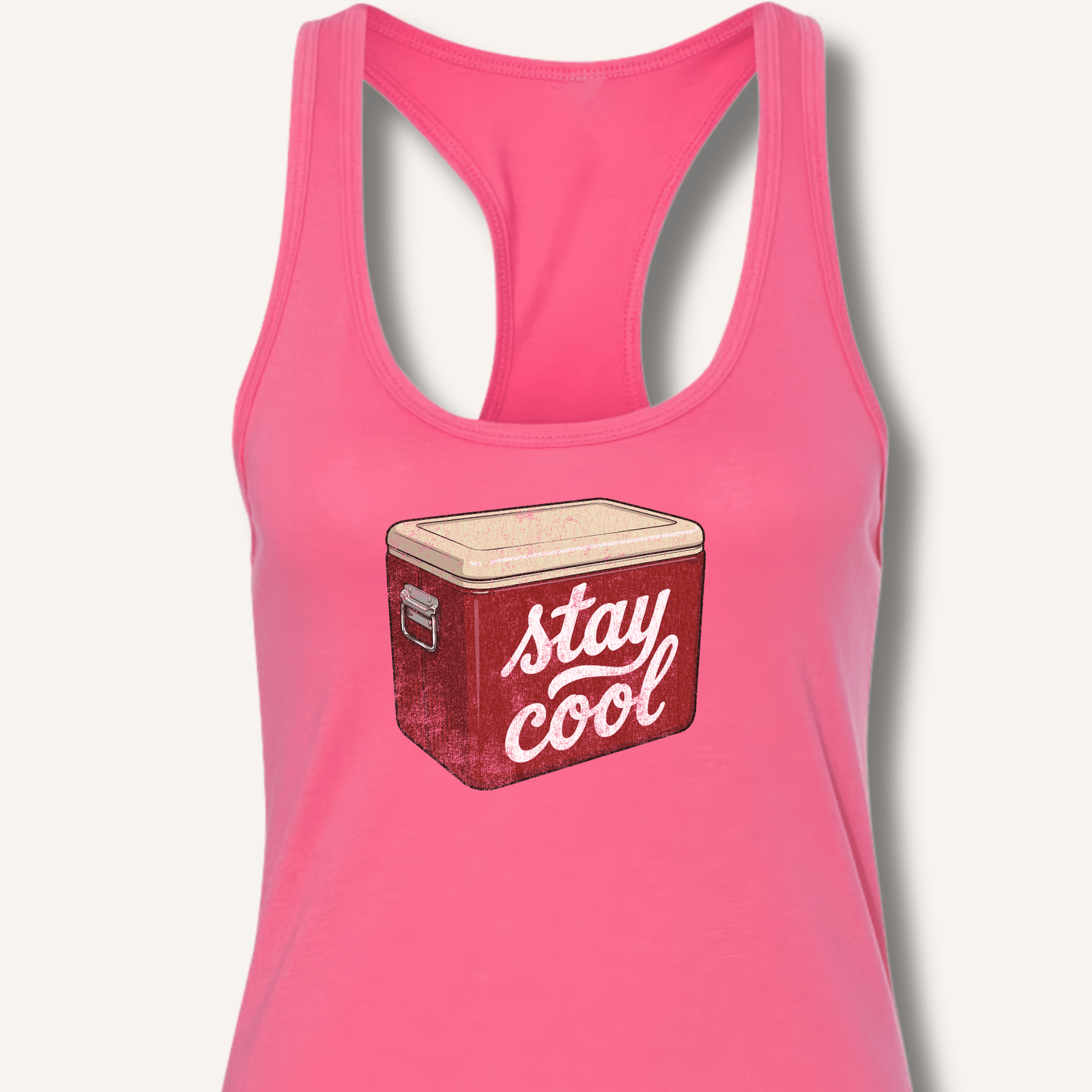 Stay Cool Racerback Tank - Sip & Shirt