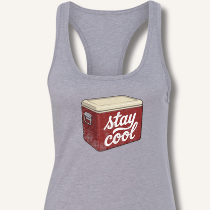 Stay Cool Racerback Tank - Sip & Shirt