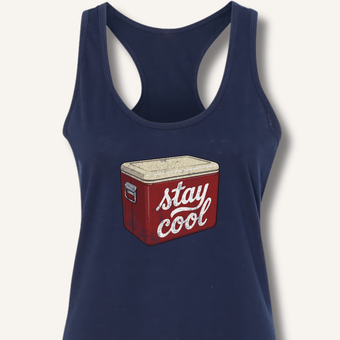 Stay Cool Racerback Tank - Sip & Shirt