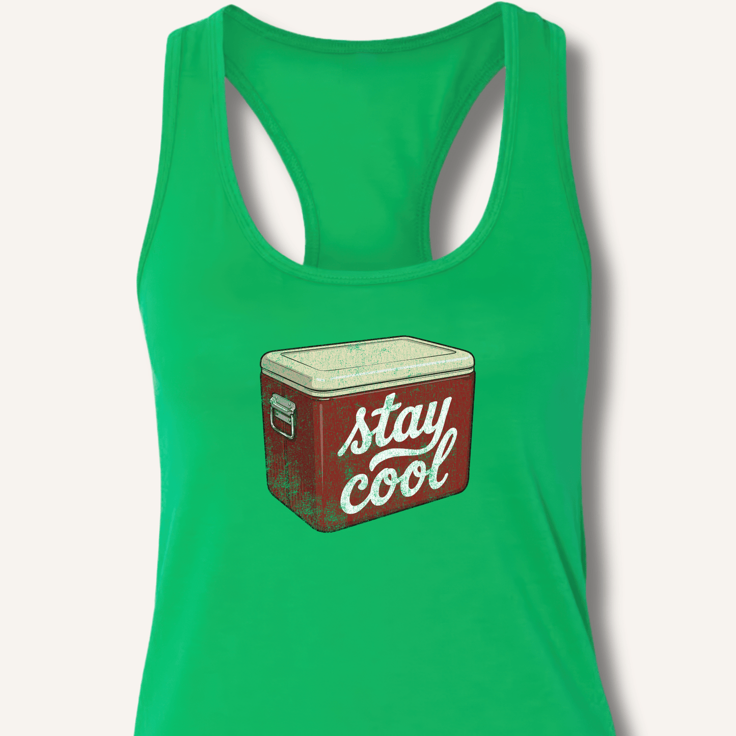 Stay Cool Racerback Tank - Sip & Shirt