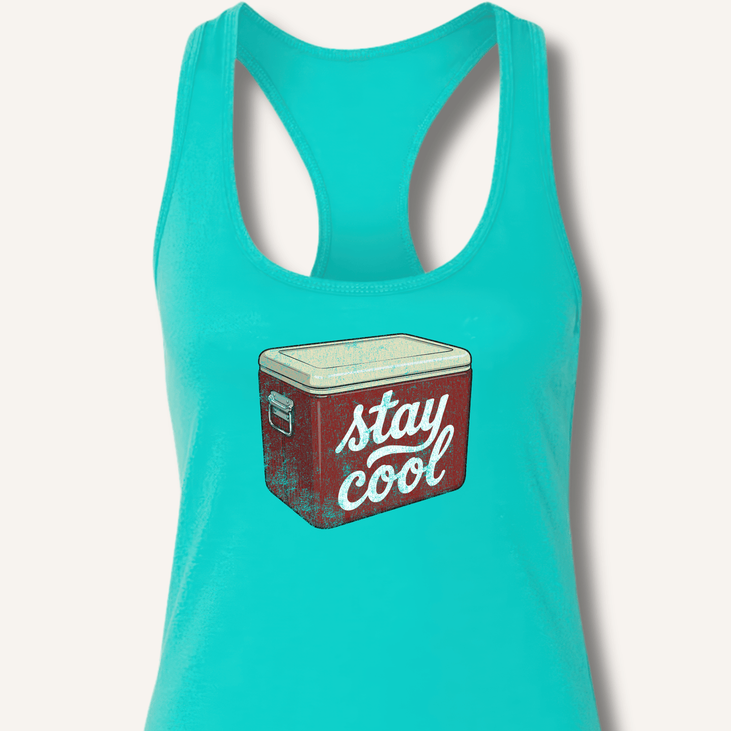Stay Cool Racerback Tank - Sip & Shirt