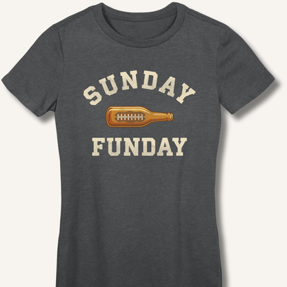 Sunday Funday Fitted T-Shirt - Sip & Shirt