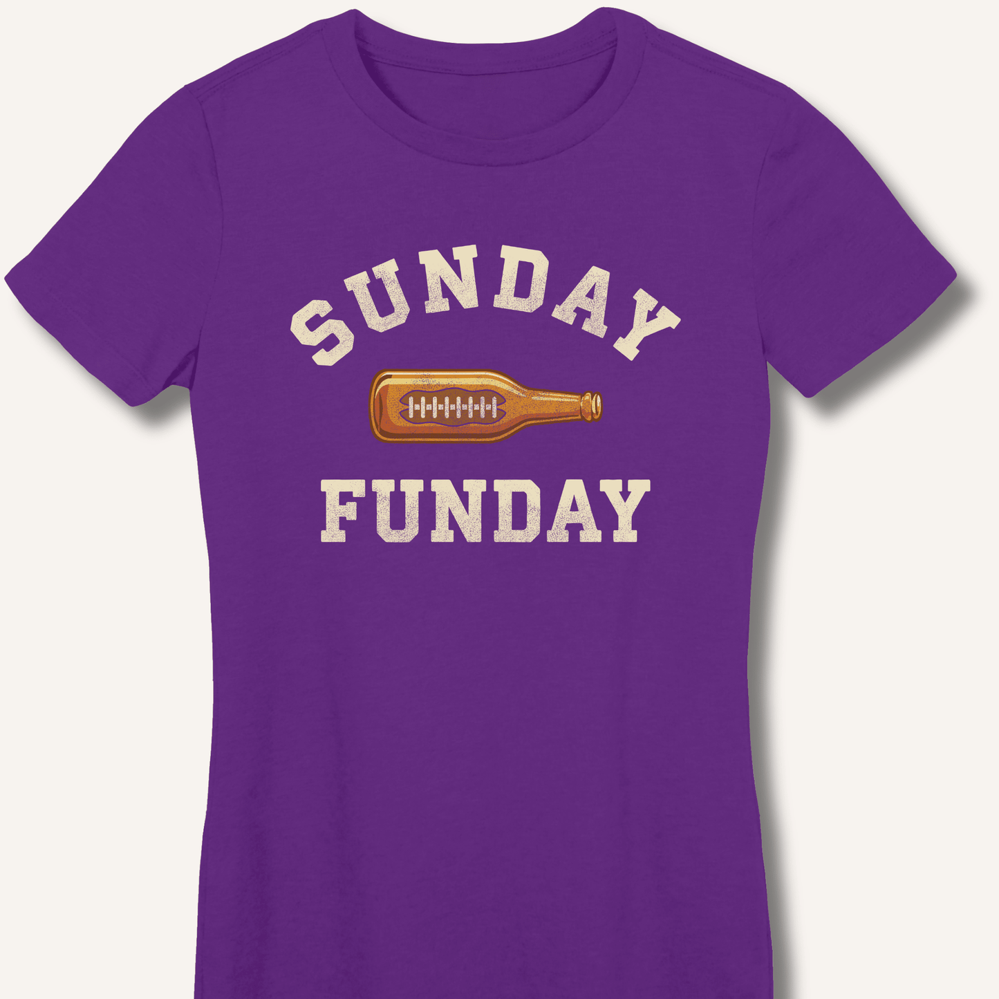 Sunday Funday Fitted T-Shirt - Sip & Shirt