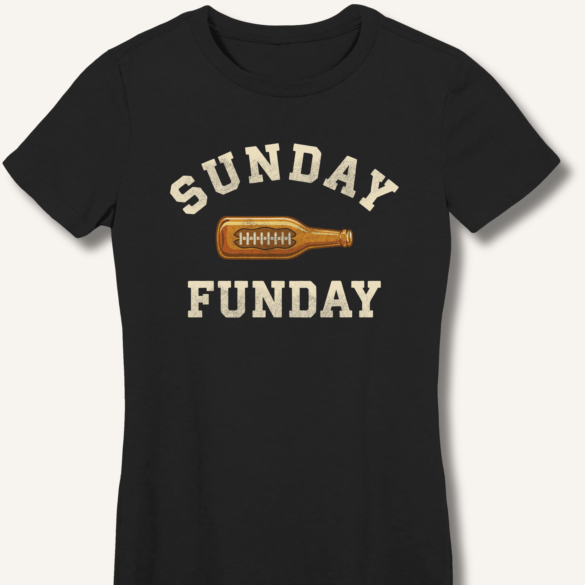 Sunday Funday Fitted T-Shirt - Sip & Shirt