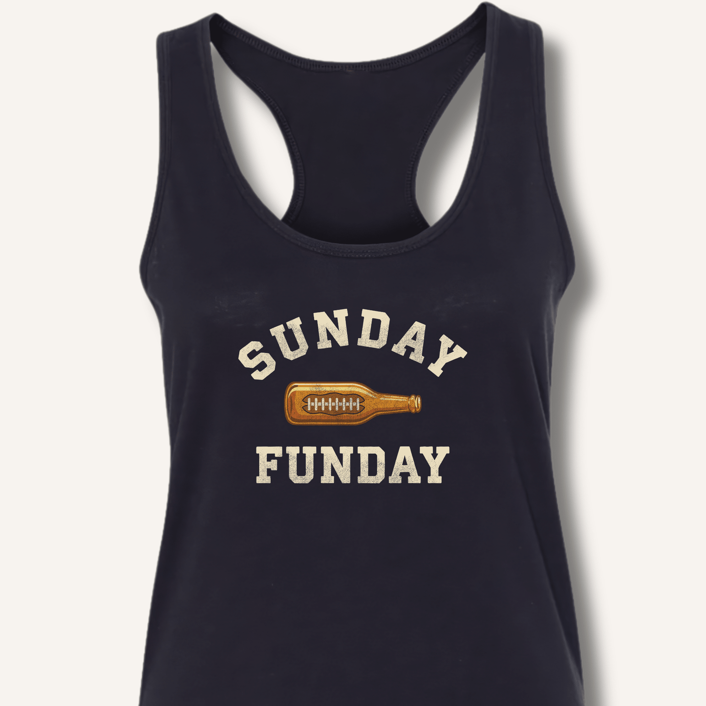 Sunday Funday Racerback Tank - Sip & Shirt