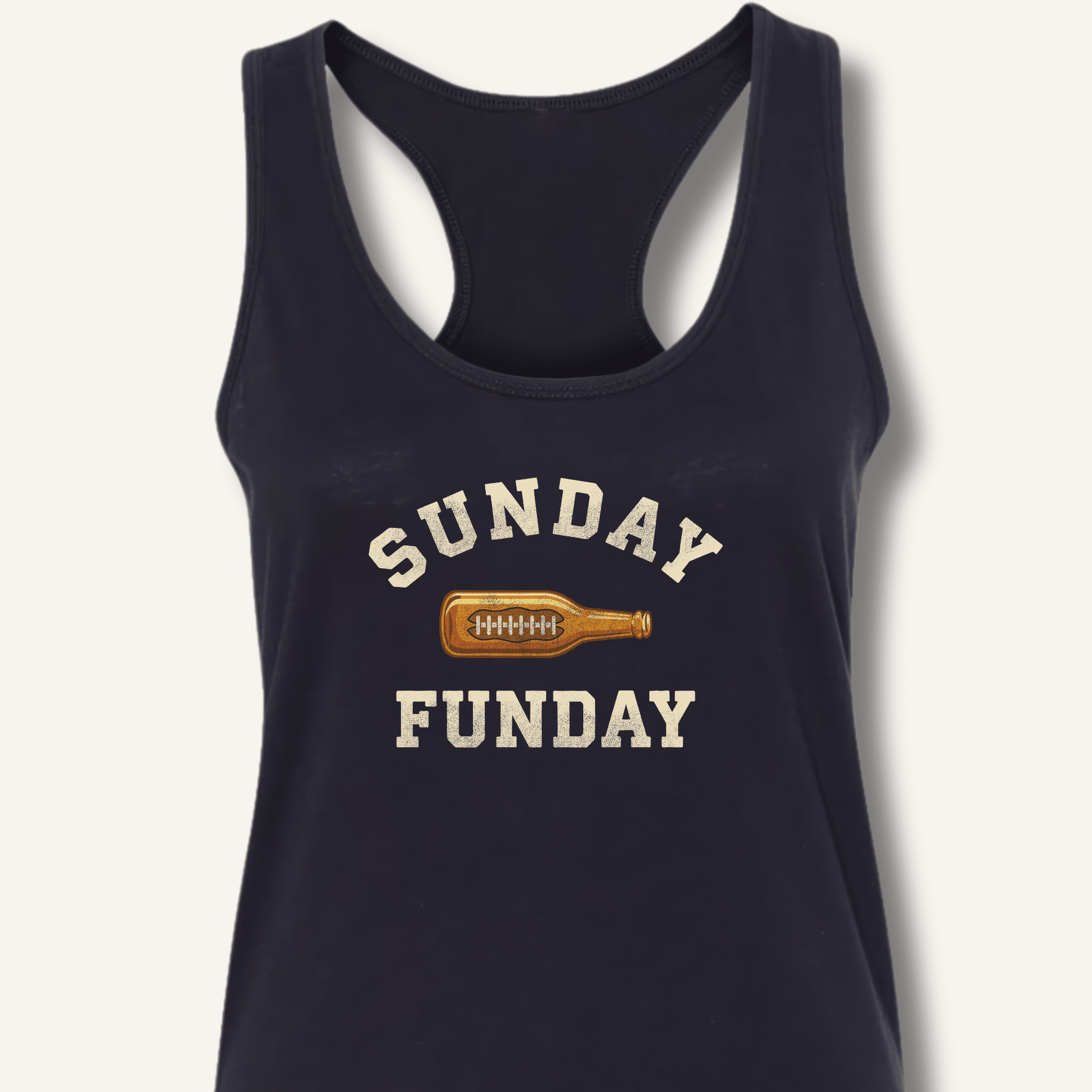 Sunday Funday Racerback Tank - Sip & Shirt