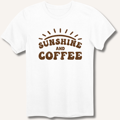 Sunshine and Coffee T-Shirt - Sip & Shirt