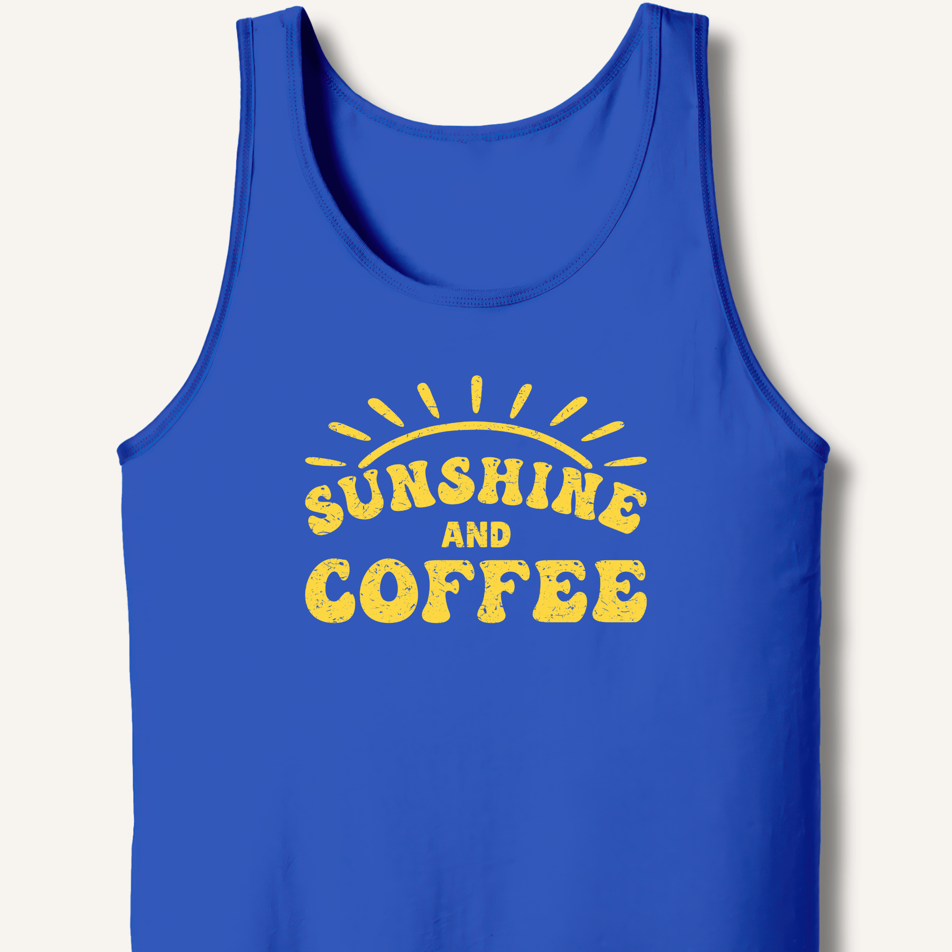 Sunshine and Coffee Tank - Sip & Shirt
