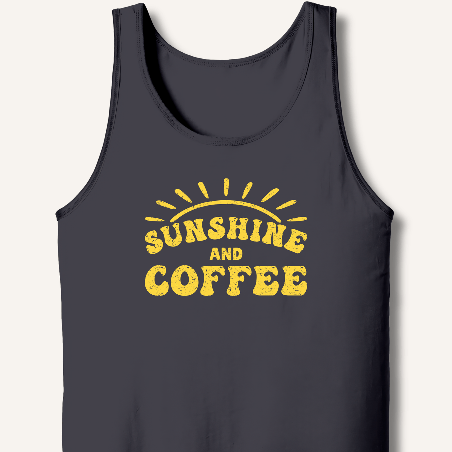 Sunshine and Coffee Tank - Sip & Shirt