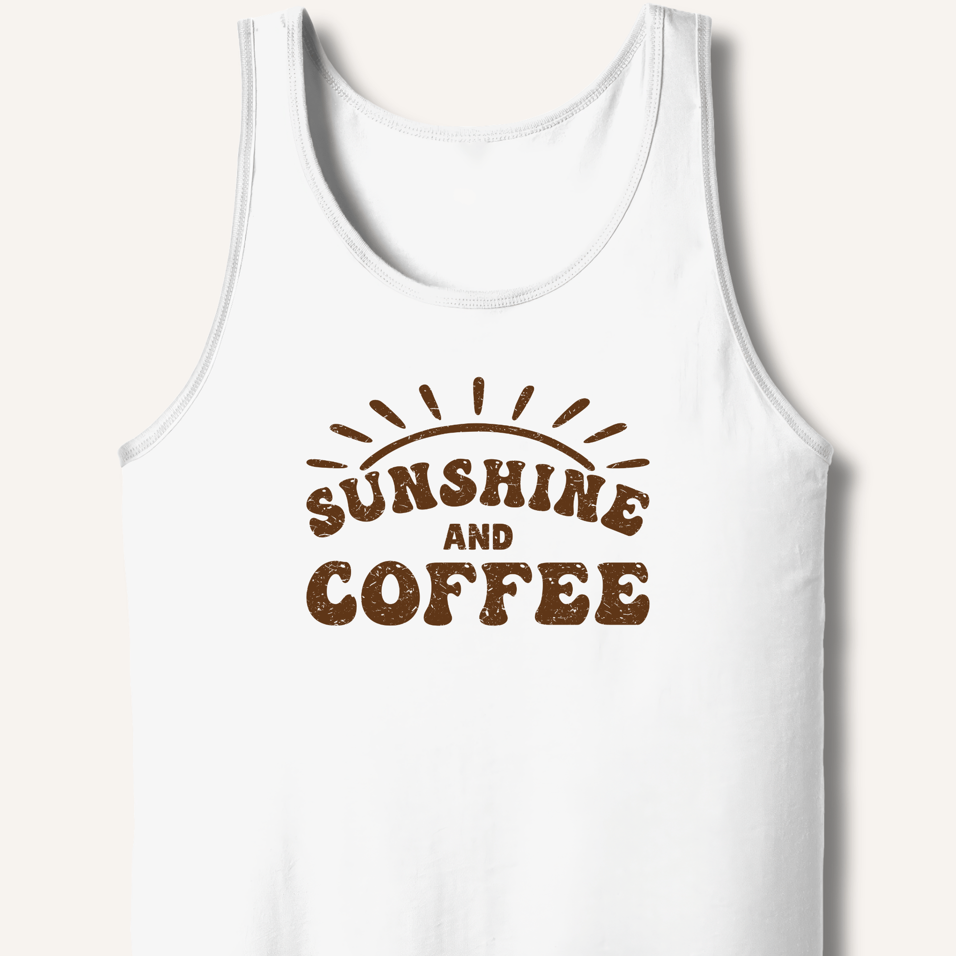 Sunshine and Coffee Tank - Sip & Shirt