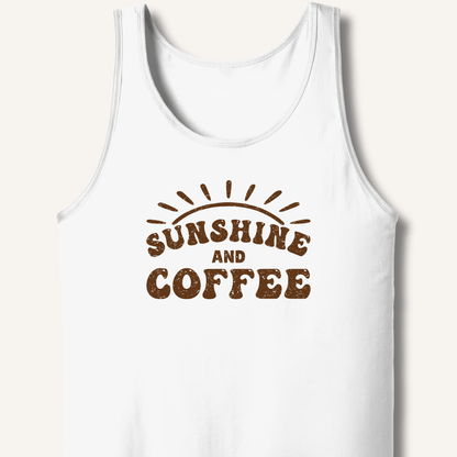 Sunshine and Coffee Tank - Sip & Shirt