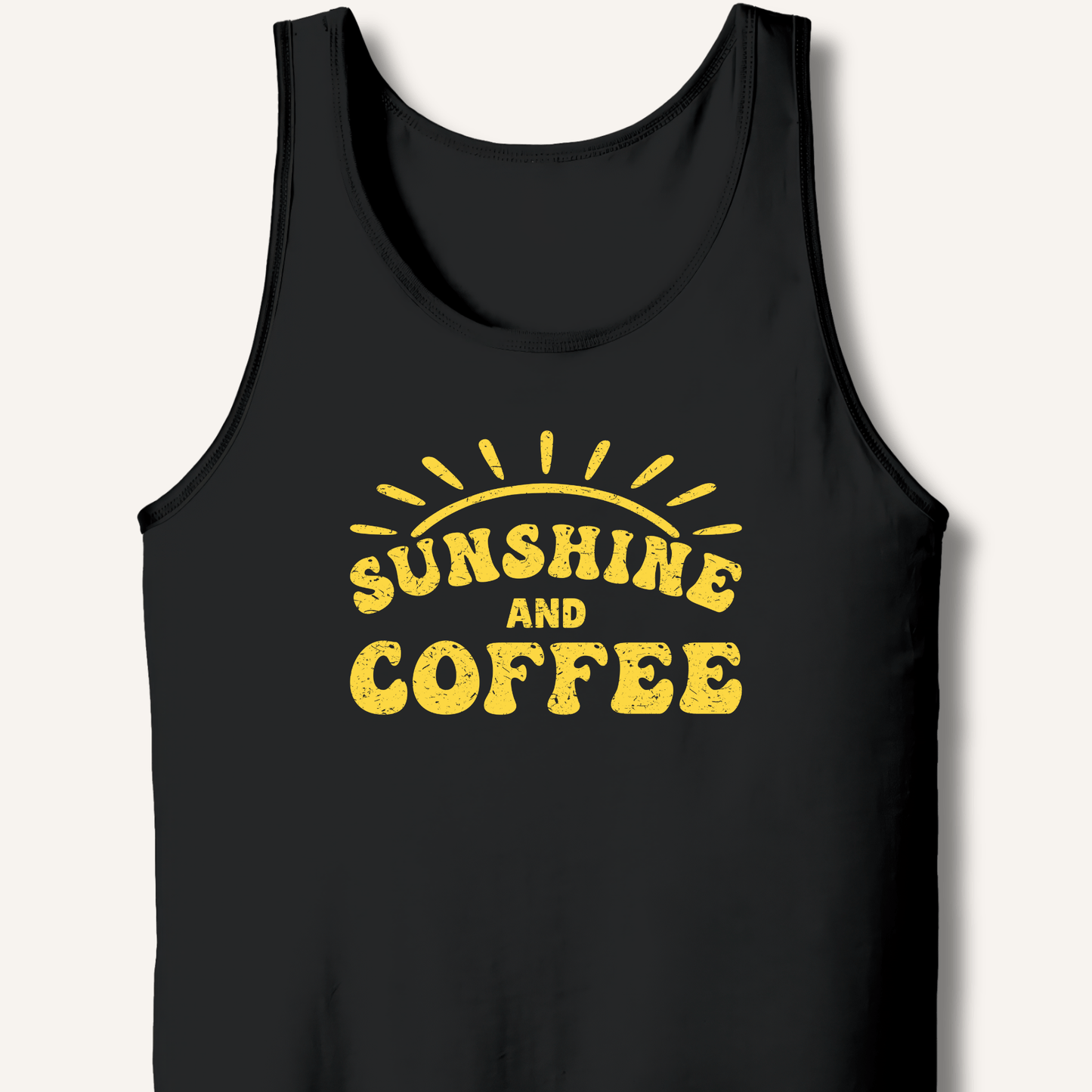 Sunshine and Coffee Tank - Sip & Shirt
