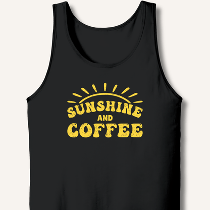 Sunshine and Coffee Tank - Sip & Shirt