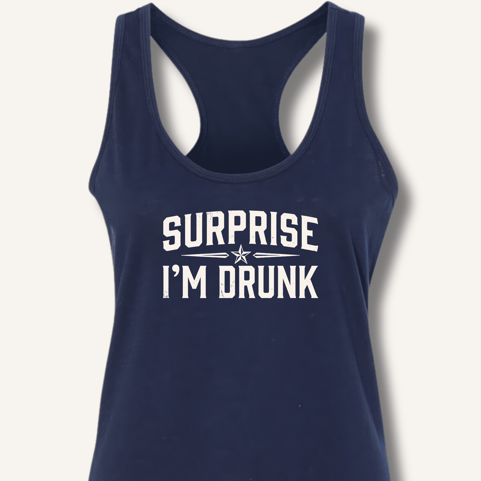 Surprise I'm Drunk Racerback Tank - Sip & Shirt