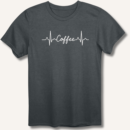 T-Shirt Dark Heather / XS Caffeine Pulse T-Shirt