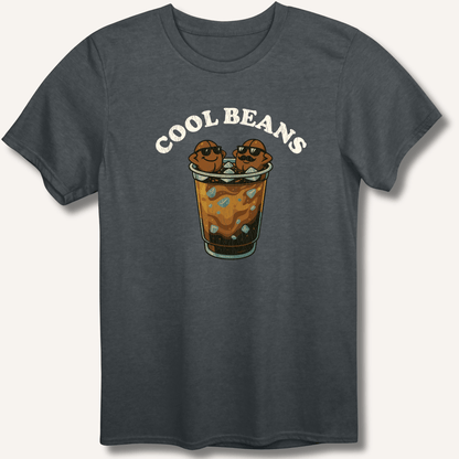 T-Shirt Dark Heather / XS Cool Beans T-Shirt