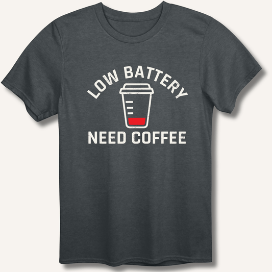 T-Shirt Dark Heather / XS Low Battery T-Shirt